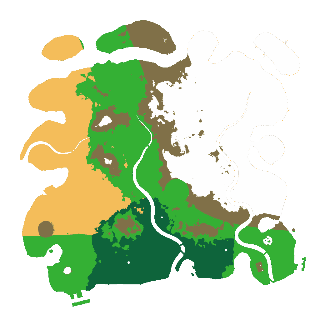 Biome Rust Map: Custom Map