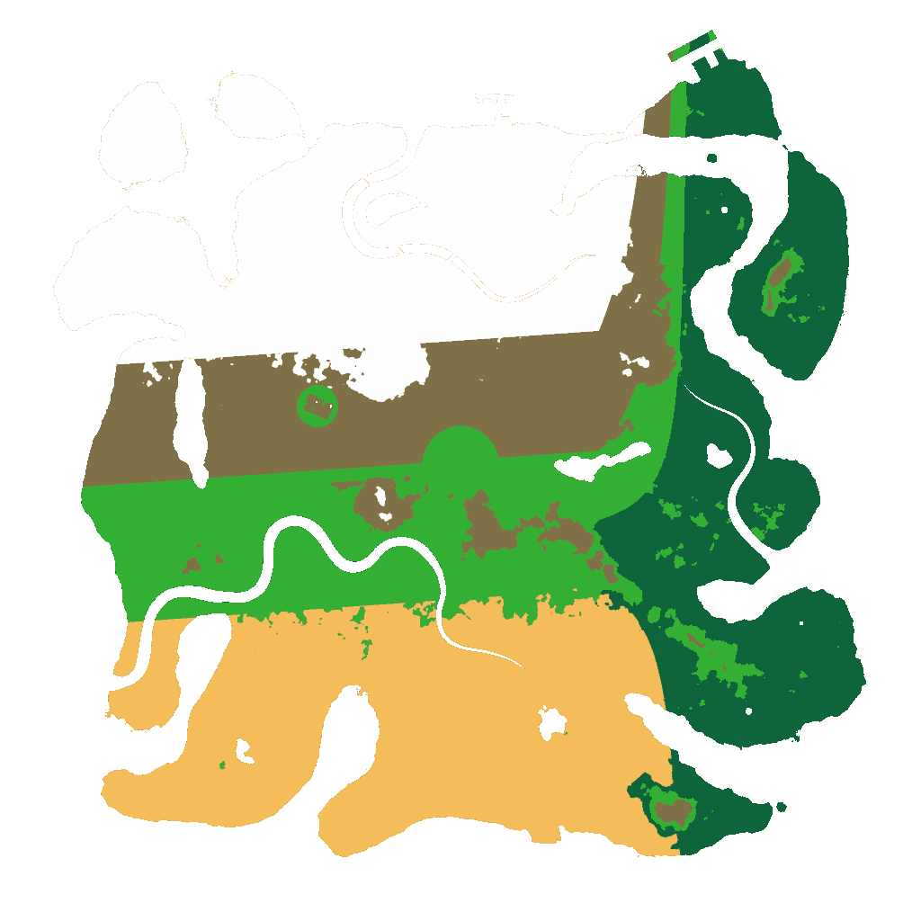 Biome Rust Map: Custom Map