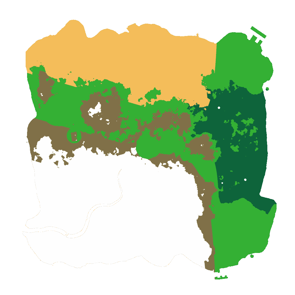 Biome Rust Map: Custom Map