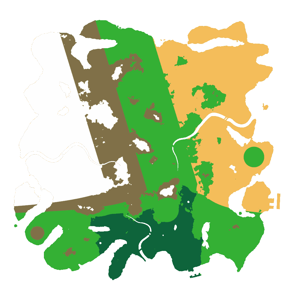 Biome Rust Map: Custom Map