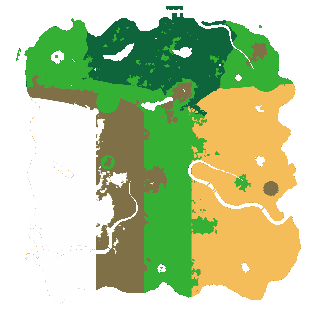 Biome Rust Map: Custom Map
