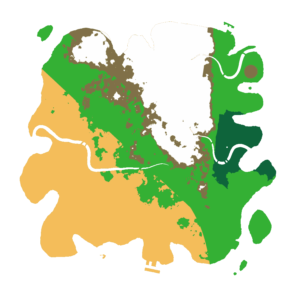 Biome Rust Map: Custom Map