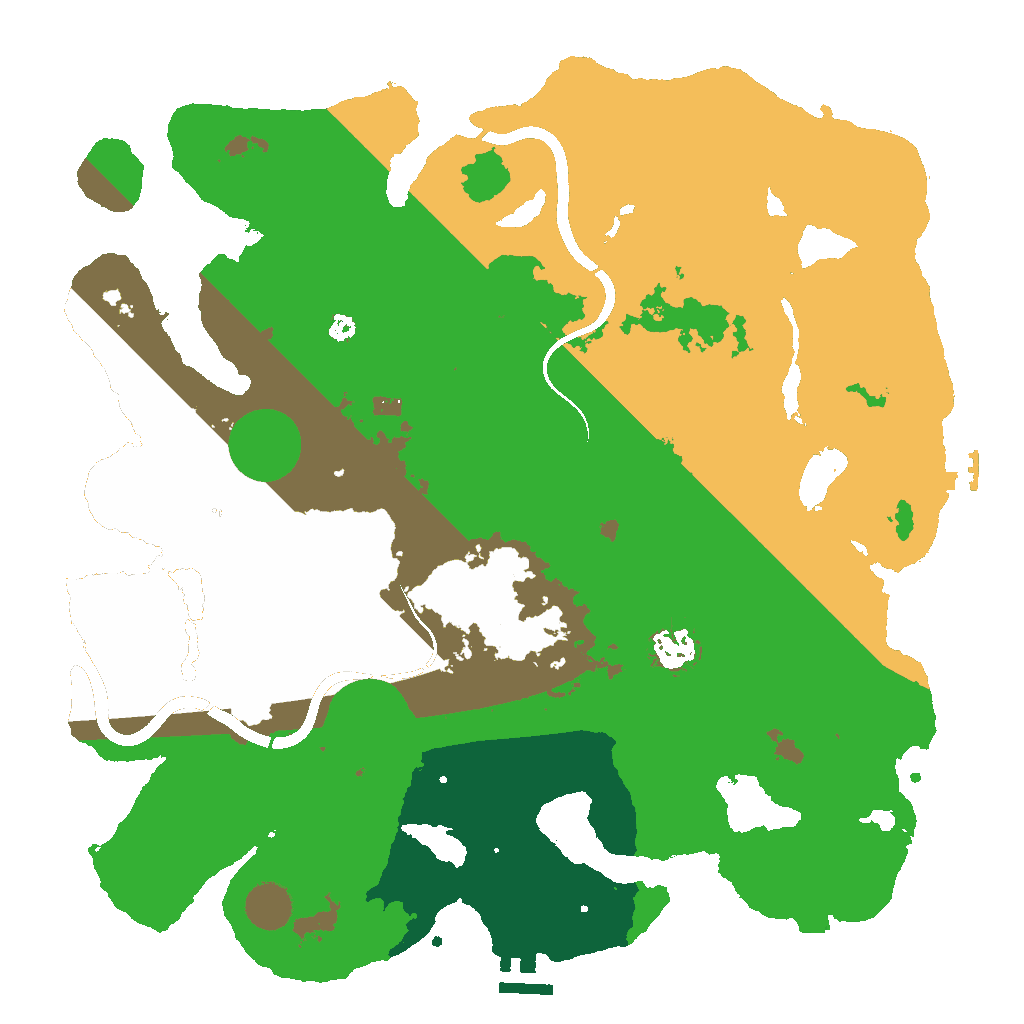 Biome Rust Map: Custom Map