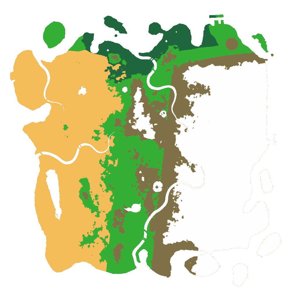Biome Rust Map: Custom Map