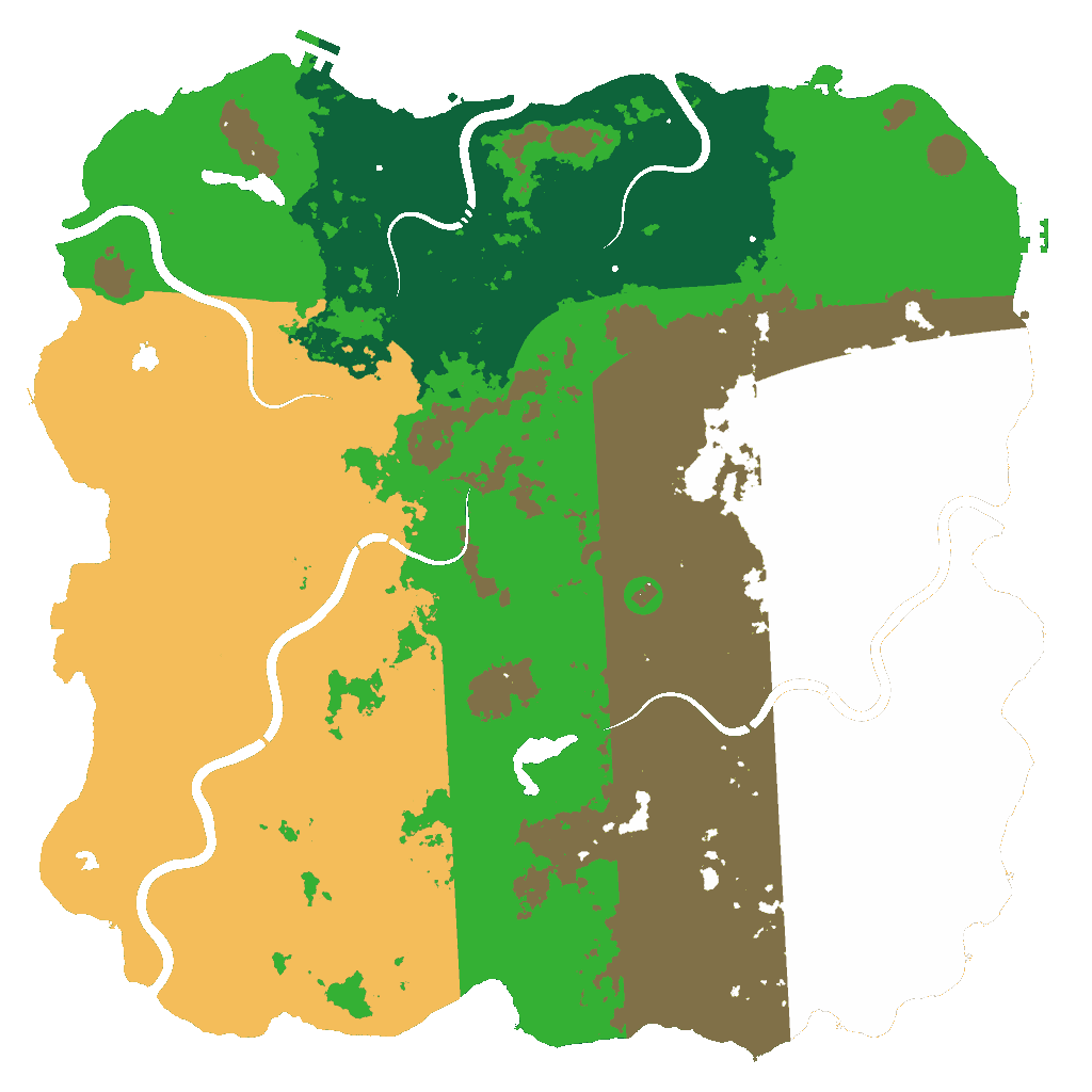 Biome Rust Map: Custom Map