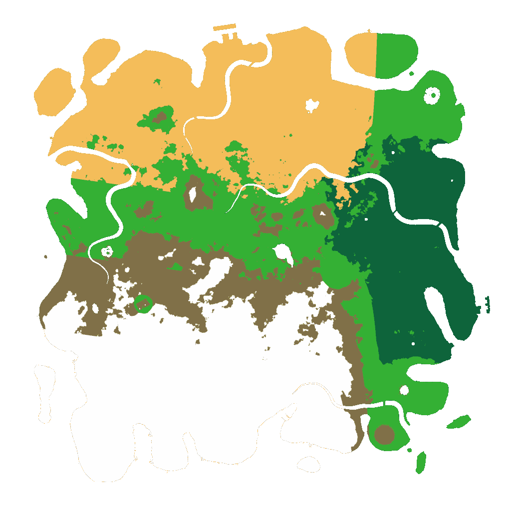 Biome Rust Map: Custom Map