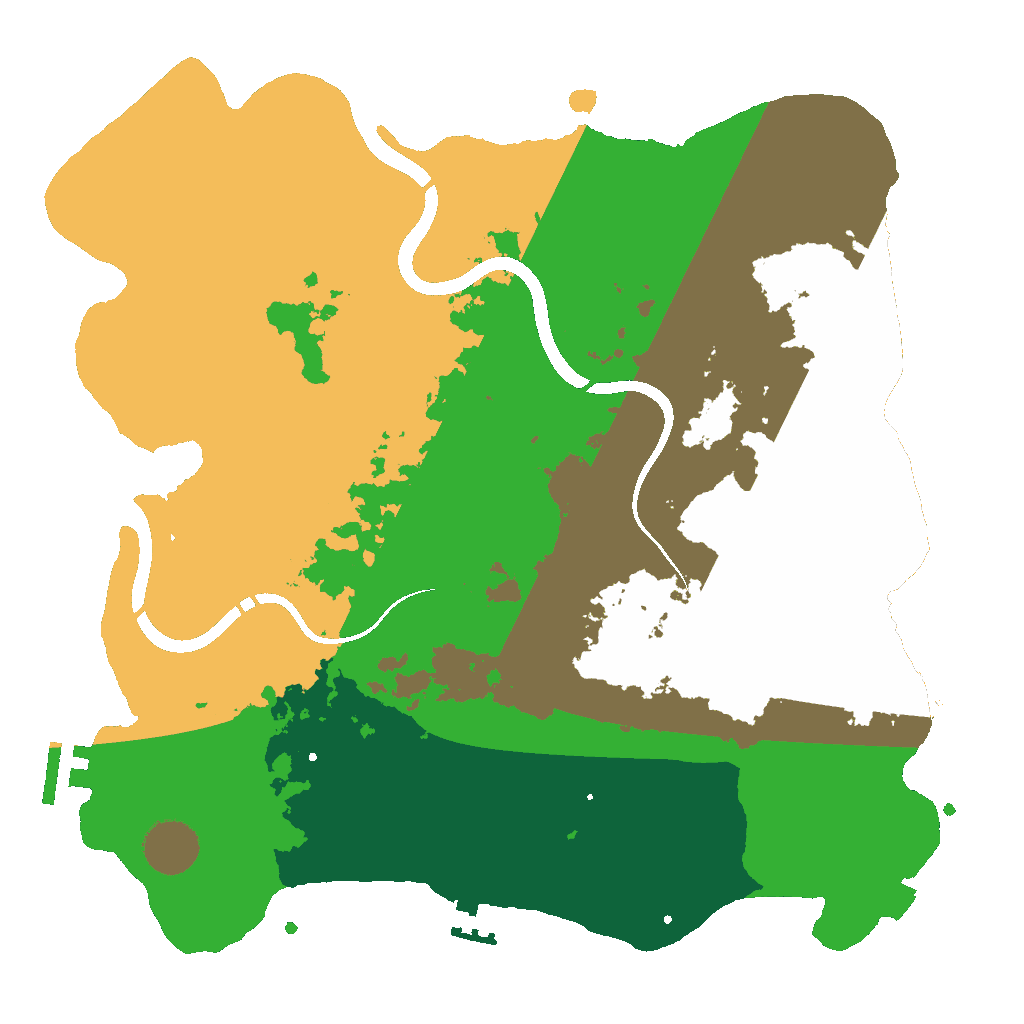 Biome Rust Map: Custom Map