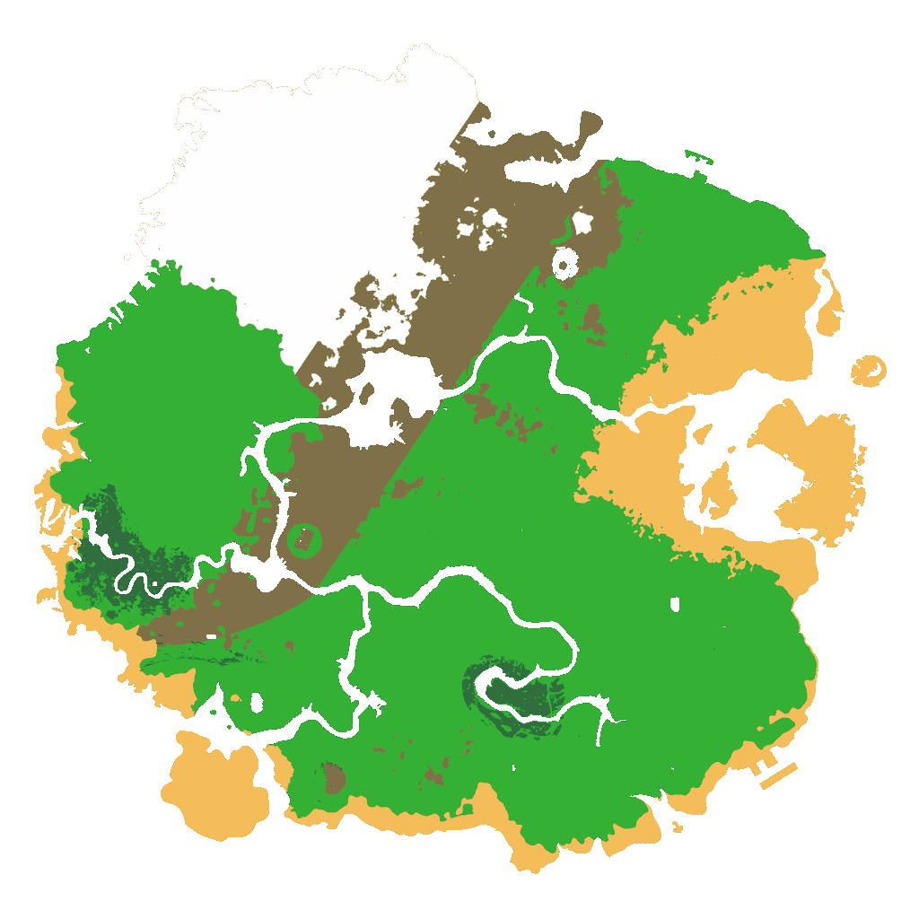 Biome Rust Map: Custom Map