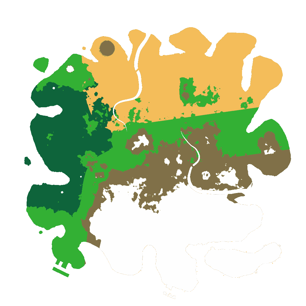 Biome Rust Map: Custom Map