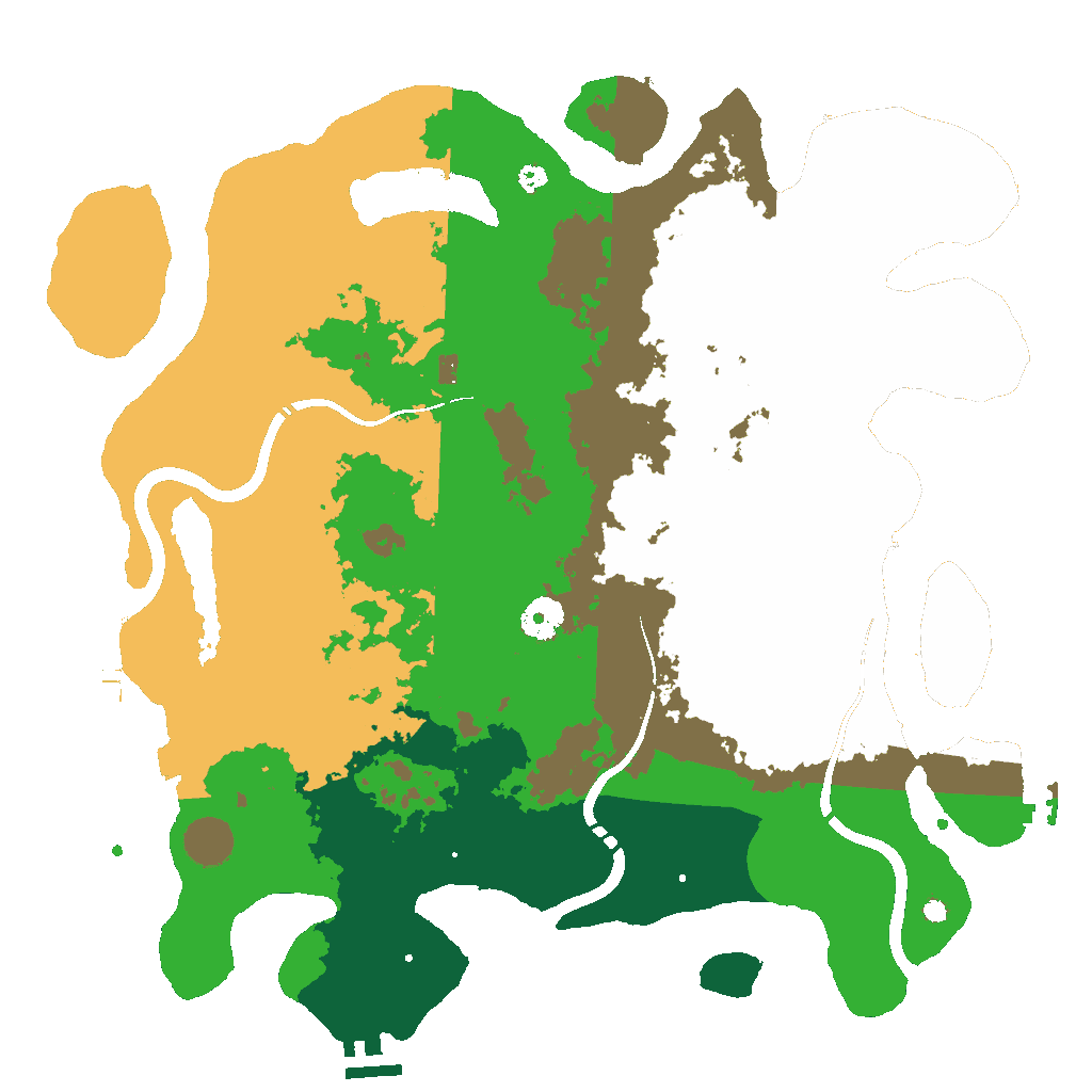 Biome Rust Map: Custom Map