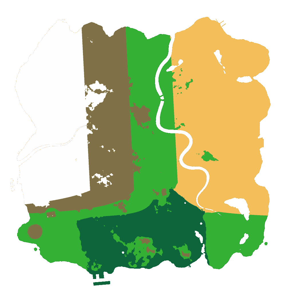 Biome Rust Map: Custom Map