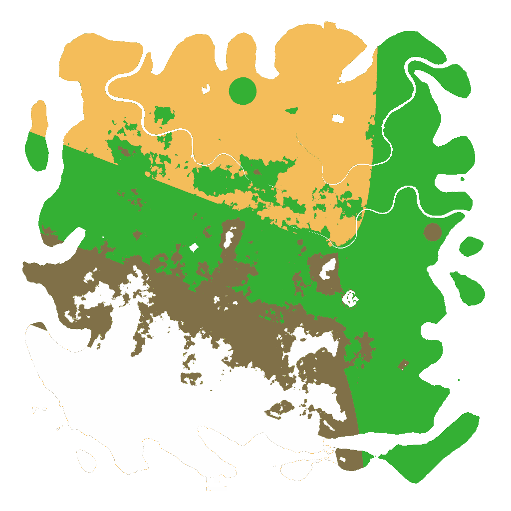 Biome Rust Map: Custom Map