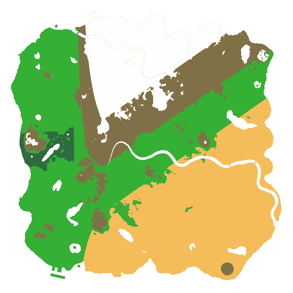 Biome Rust Map: Custom Map