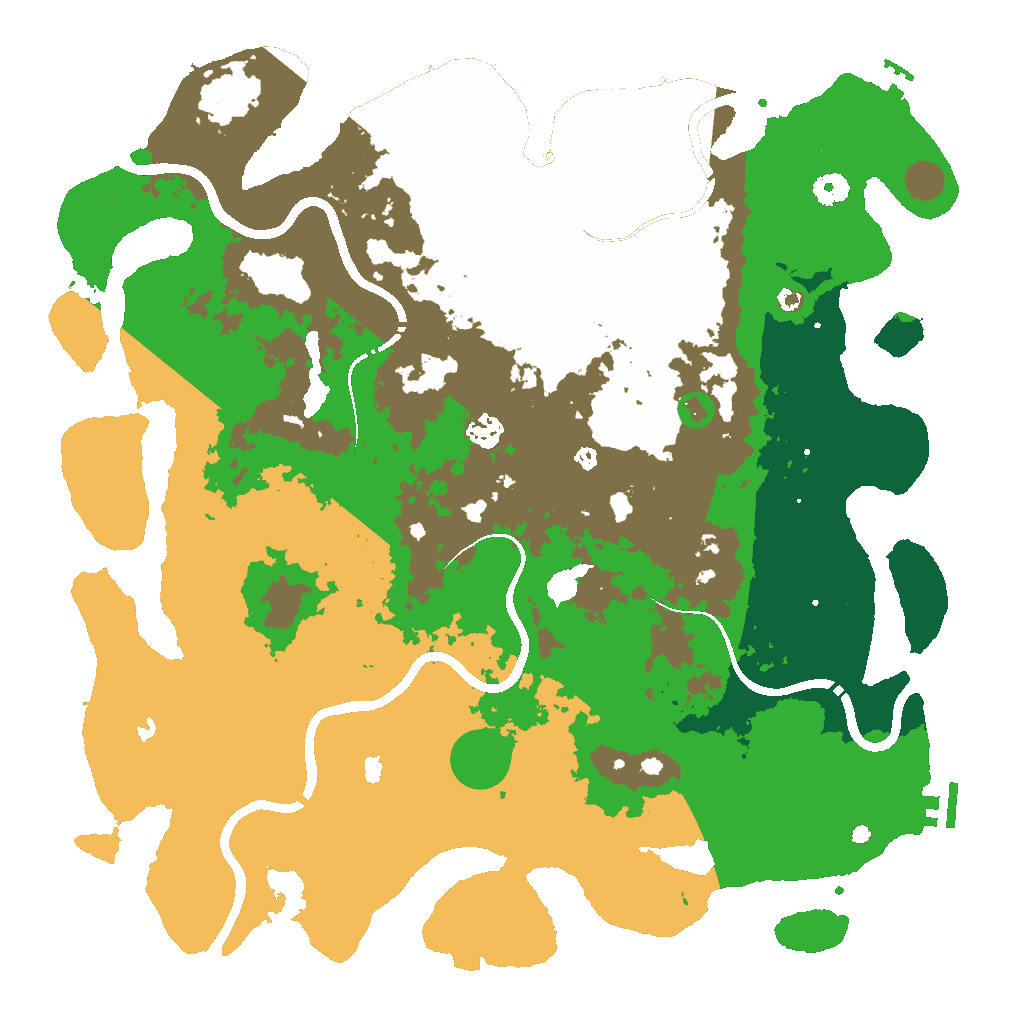 Biome Rust Map: Custom Map