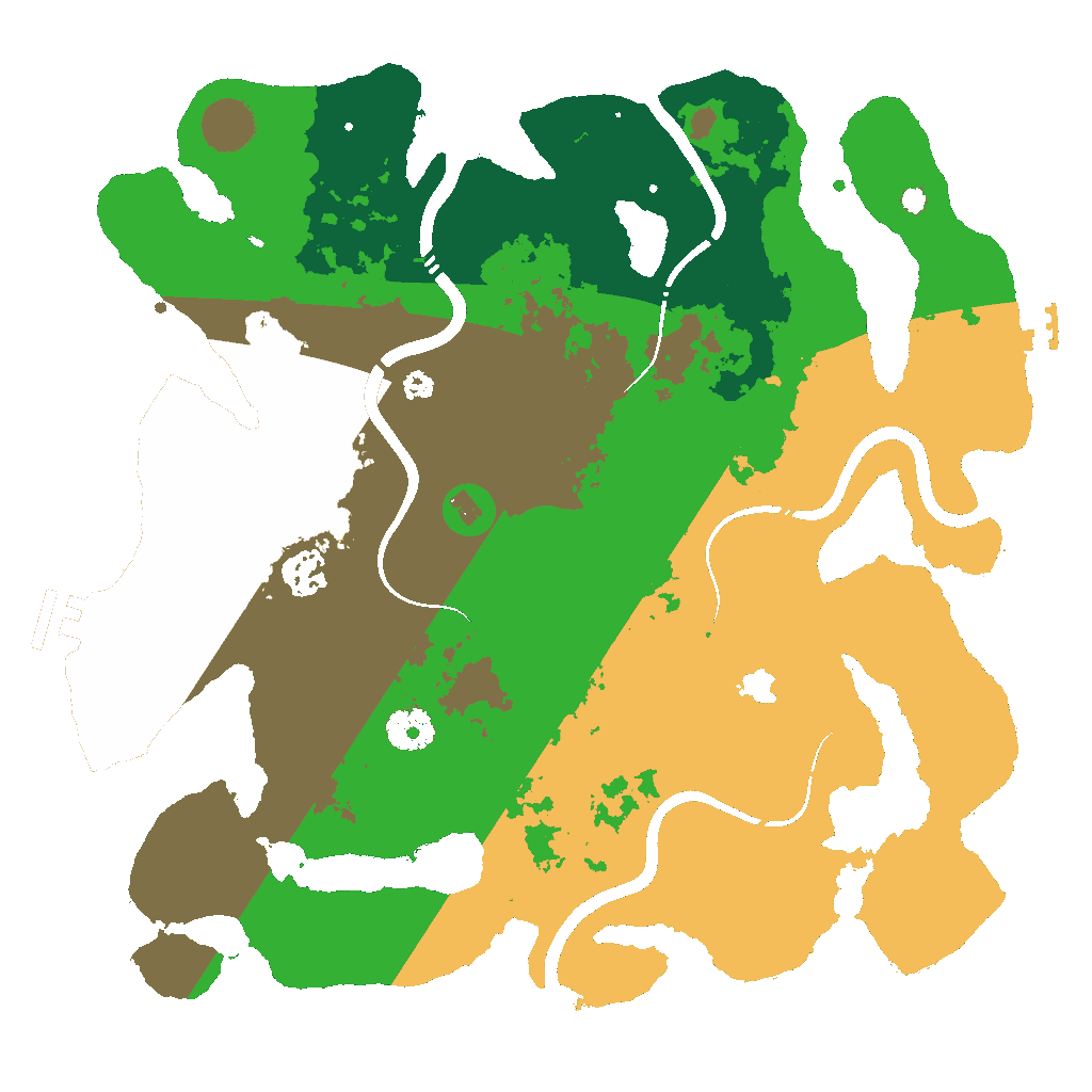 Biome Rust Map: Custom Map