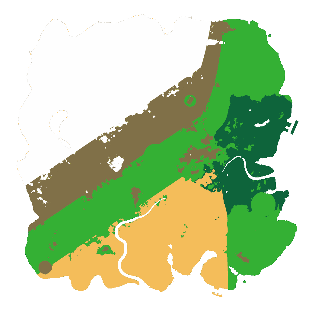 Biome Rust Map: Custom Map