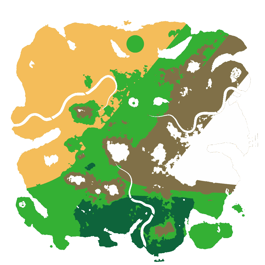 Biome Rust Map: Custom Map