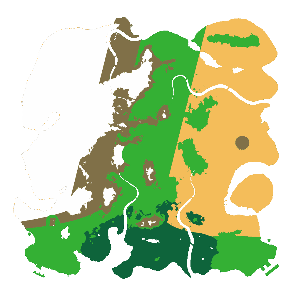 Biome Rust Map: Custom Map