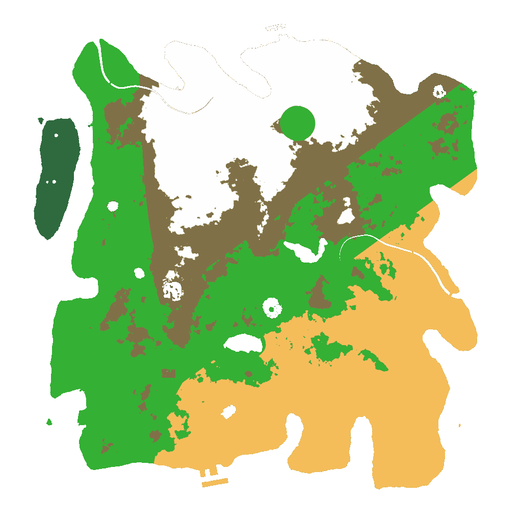 Biome Rust Map: Custom Map