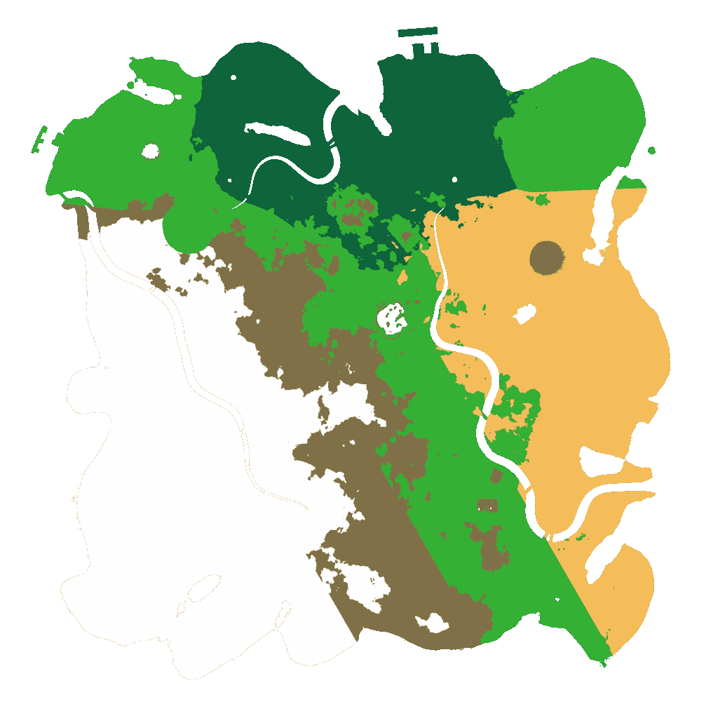 Biome Rust Map: Custom Map