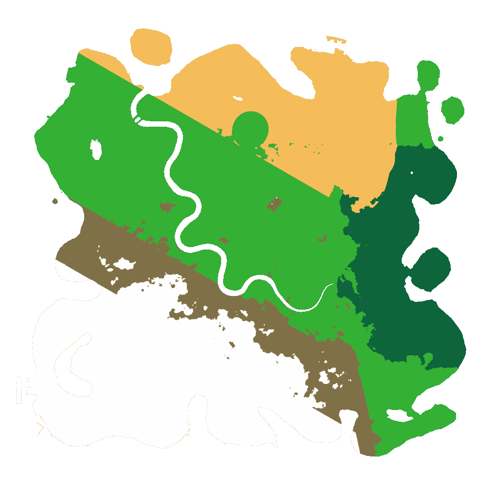Biome Rust Map: Custom Map