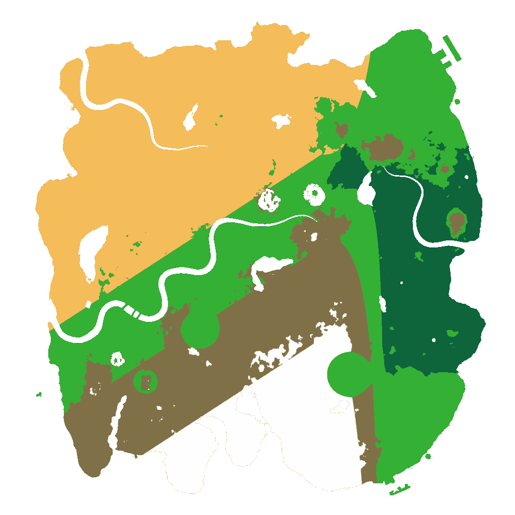 Biome Rust Map: Custom Map