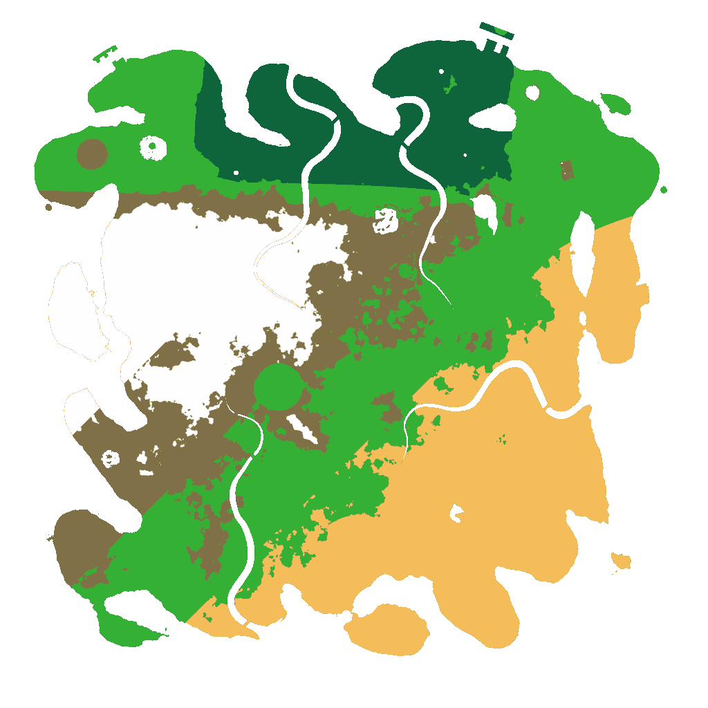 Biome Rust Map: Custom Map