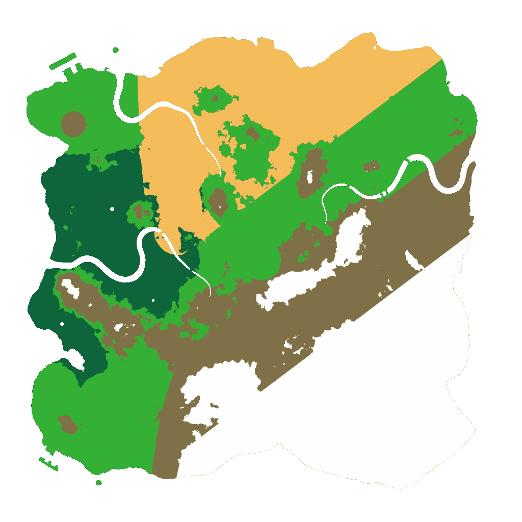 Biome Rust Map: Custom Map