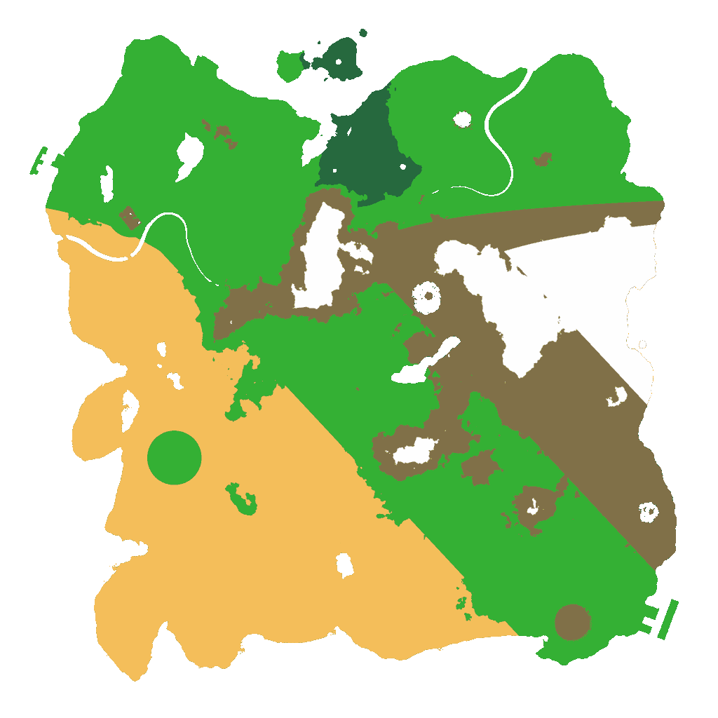 Biome Rust Map: Custom Map