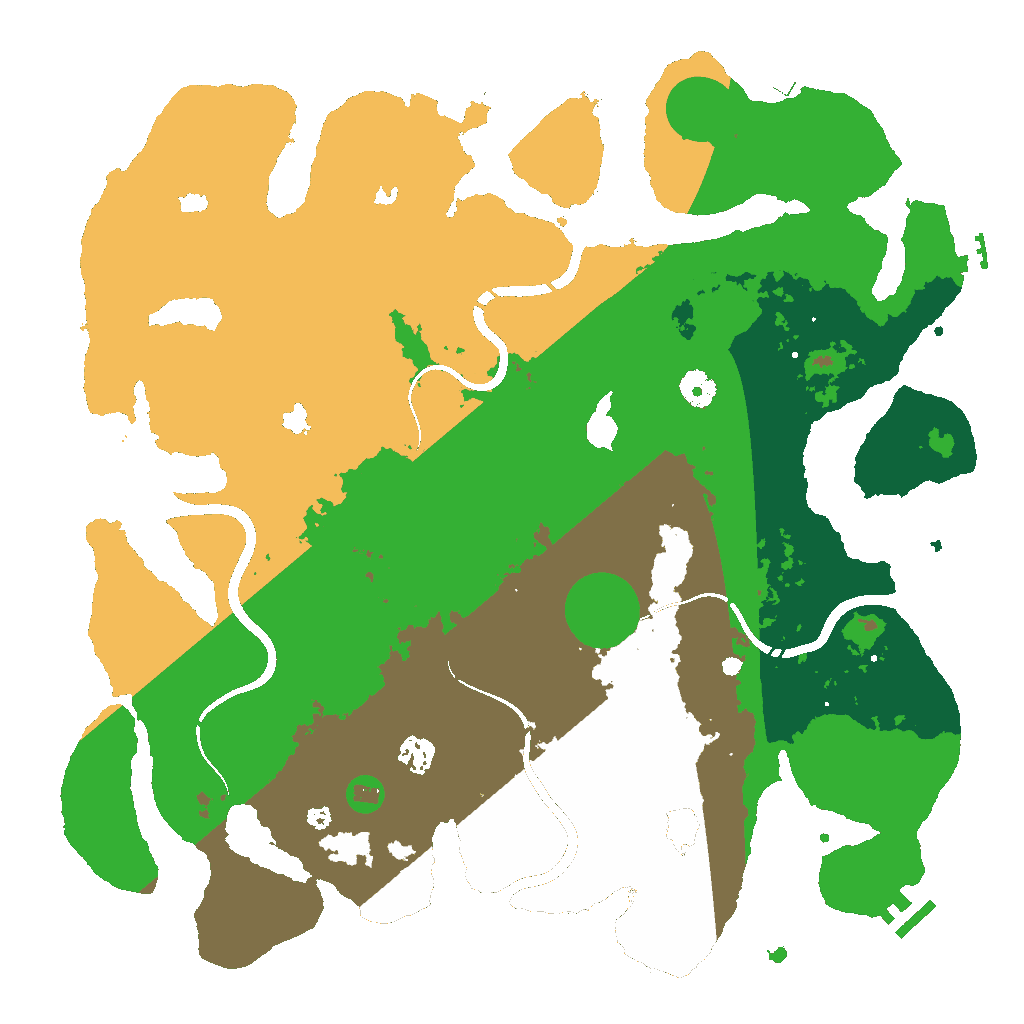 Biome Rust Map: Custom Map