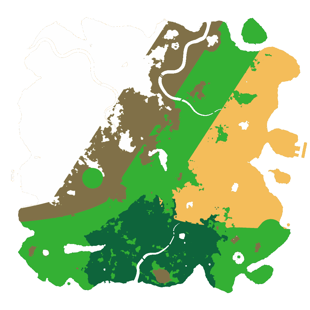 Biome Rust Map: Custom Map