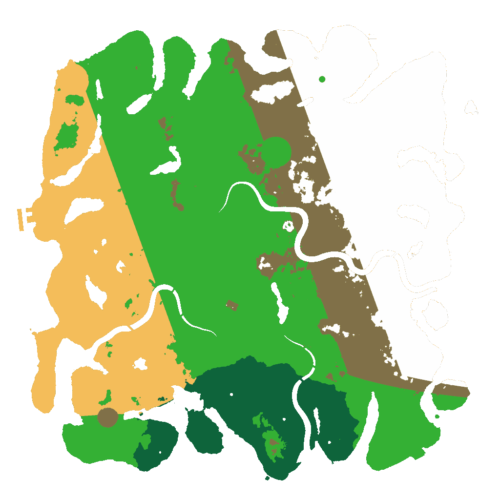 Biome Rust Map: Custom Map
