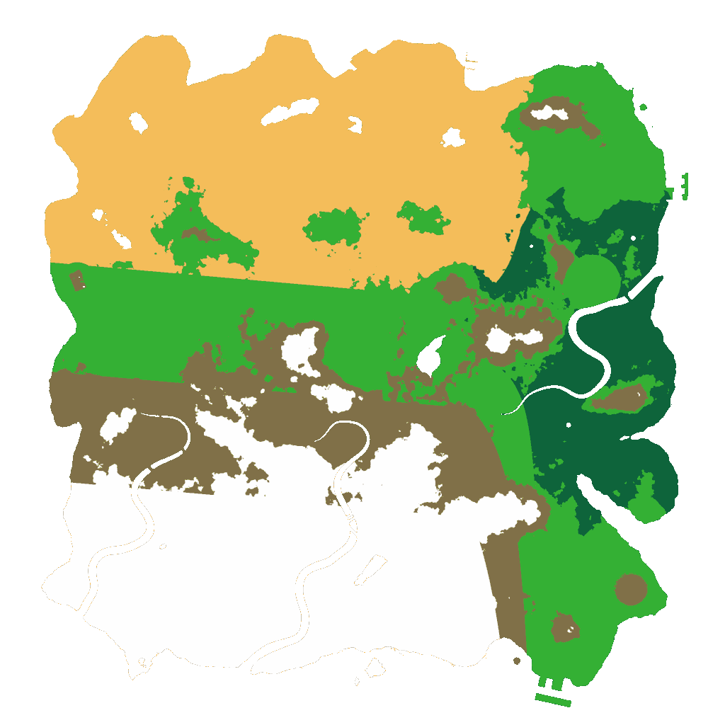 Biome Rust Map: Custom Map