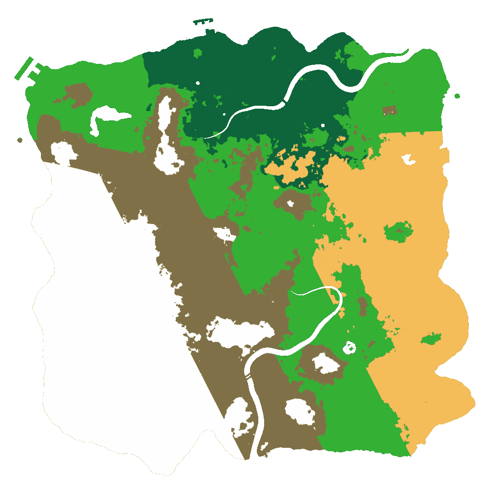 Biome Rust Map: Custom Map