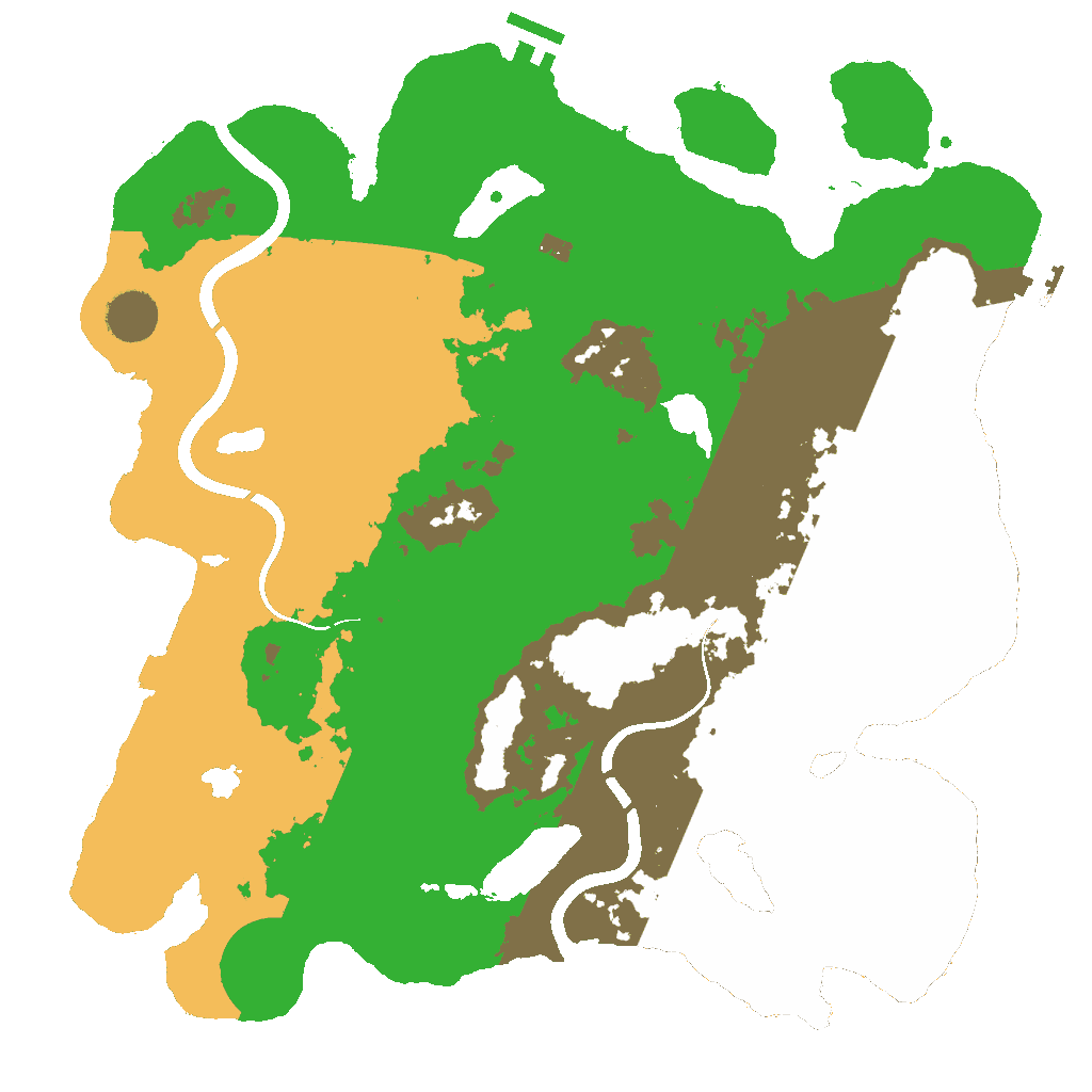 Biome Rust Map: Custom Map