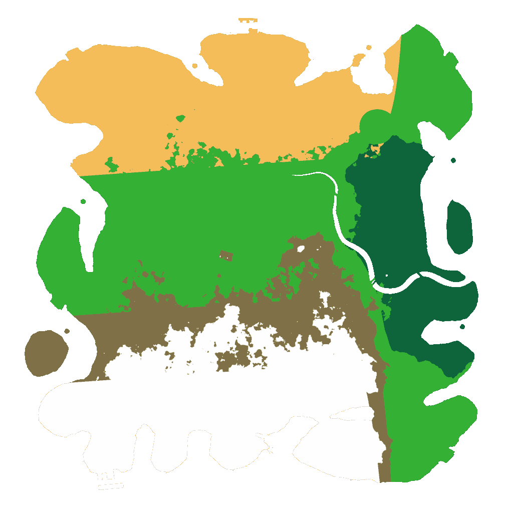Biome Rust Map: Custom Map