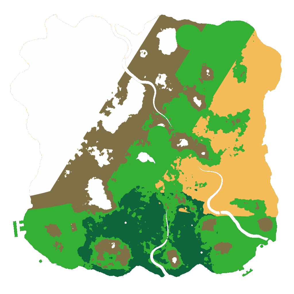 Biome Rust Map: Custom Map