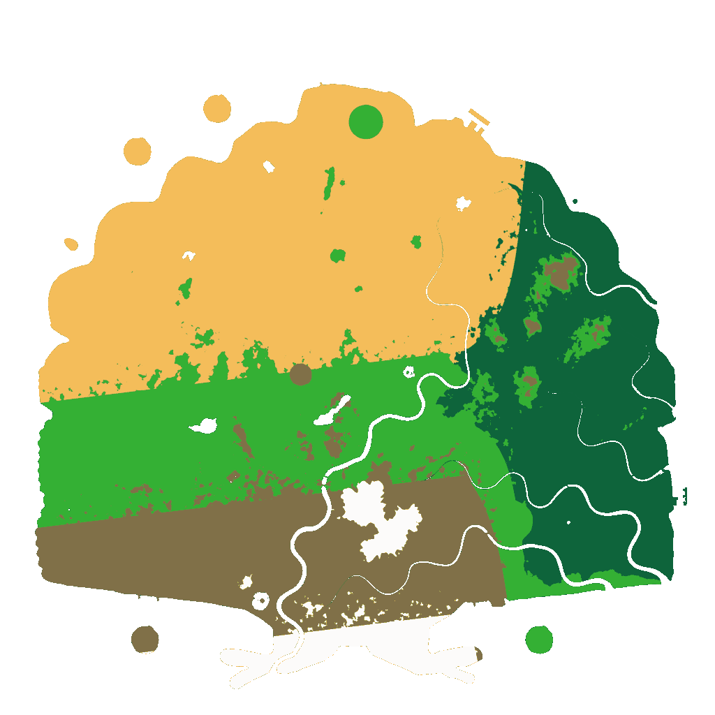 Biome Rust Map: Custom Map