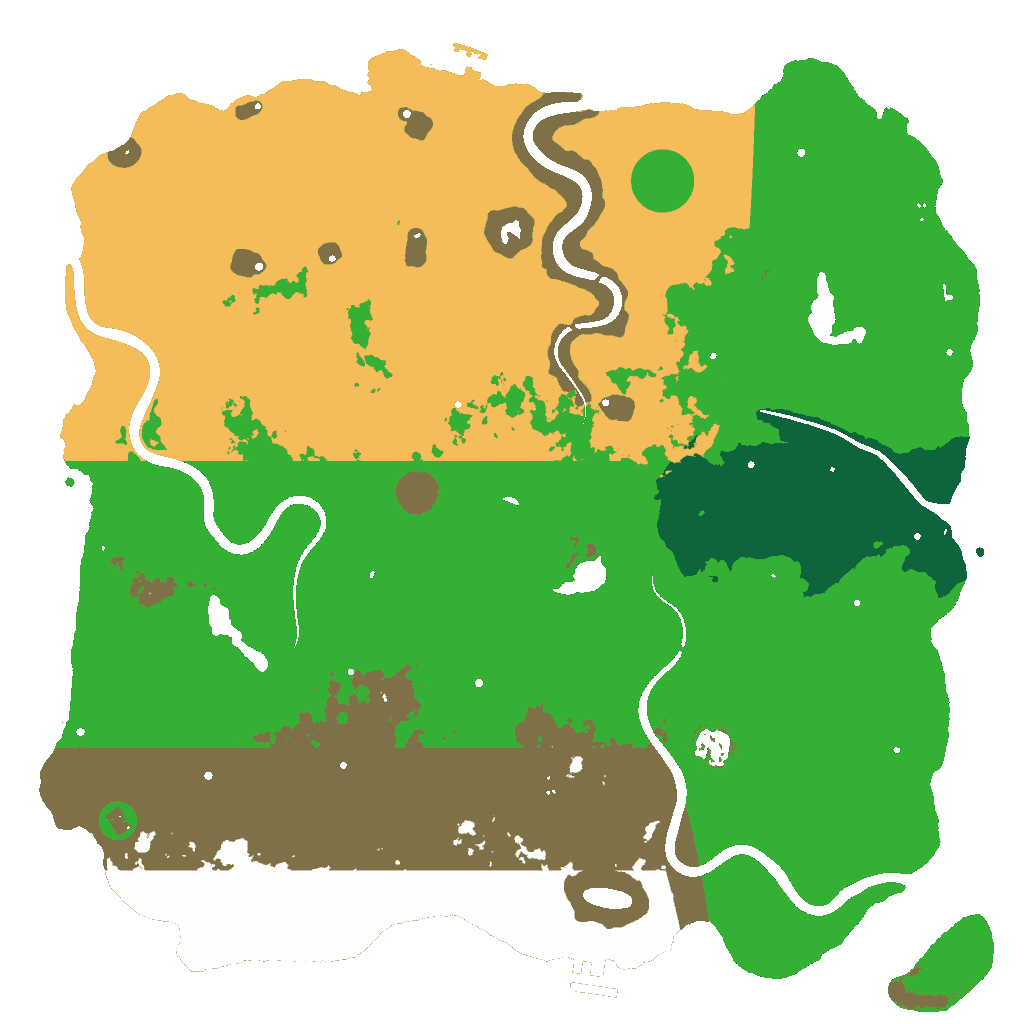 Biome Rust Map: Custom Map