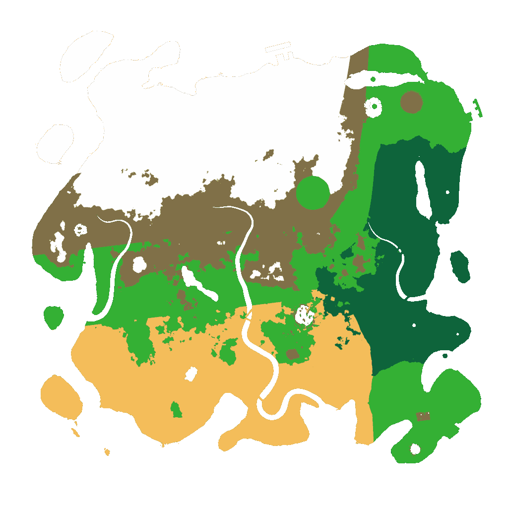 Biome Rust Map: Custom Map