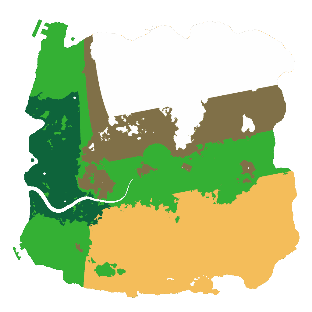 Biome Rust Map: Custom Map