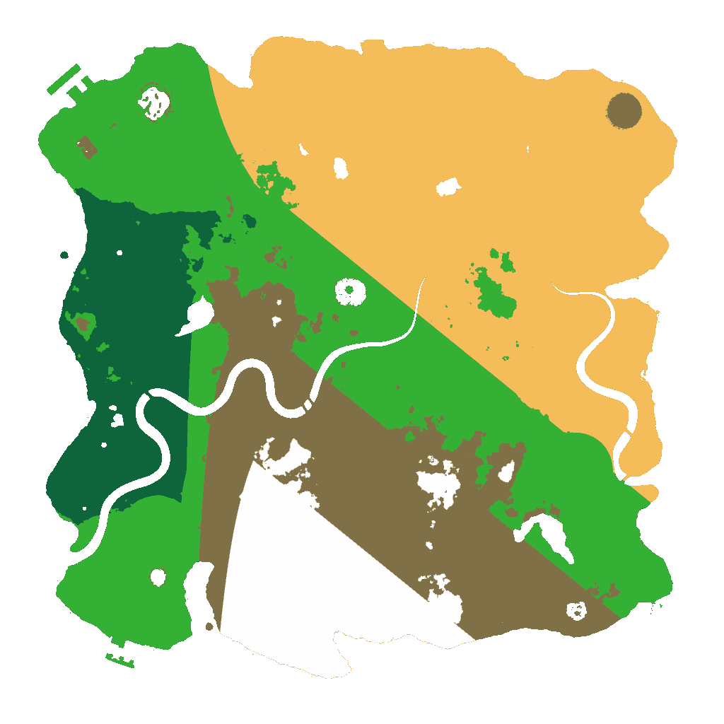 Biome Rust Map: Custom Map