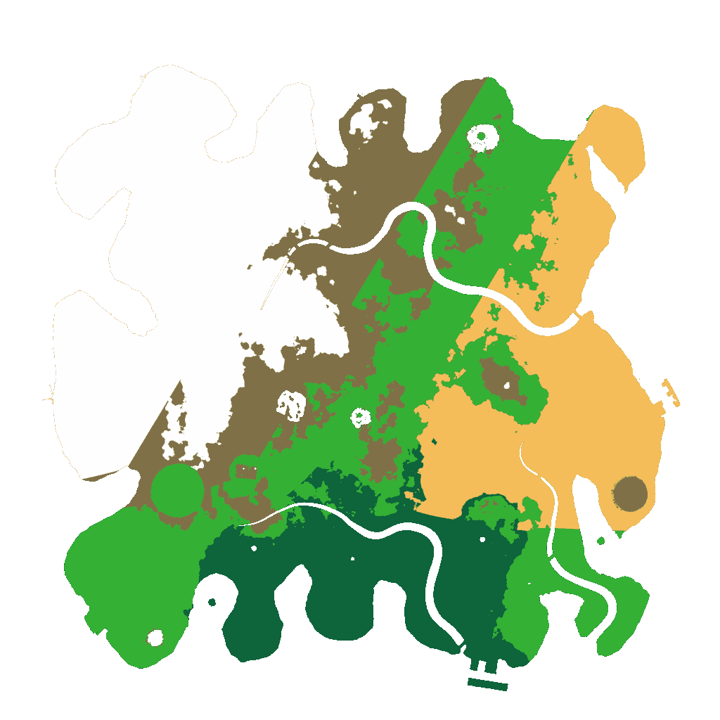 Biome Rust Map: Custom Map