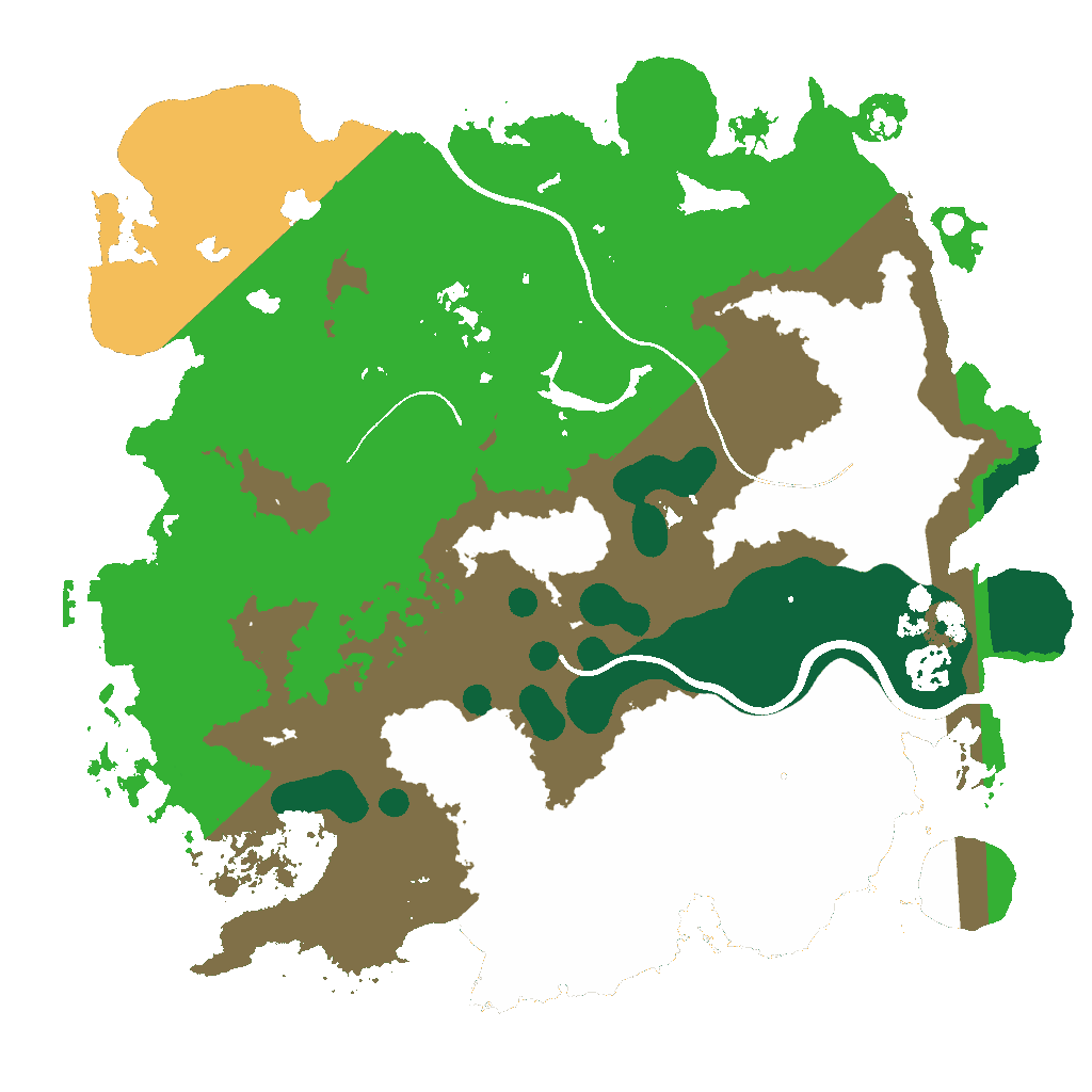 Biome Rust Map: Custom Map