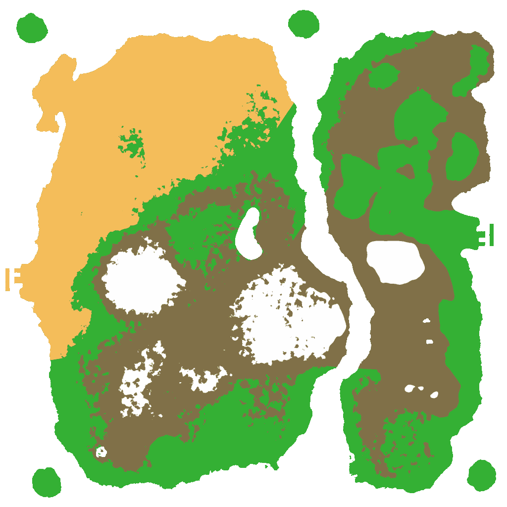Biome Rust Map: Custom Map