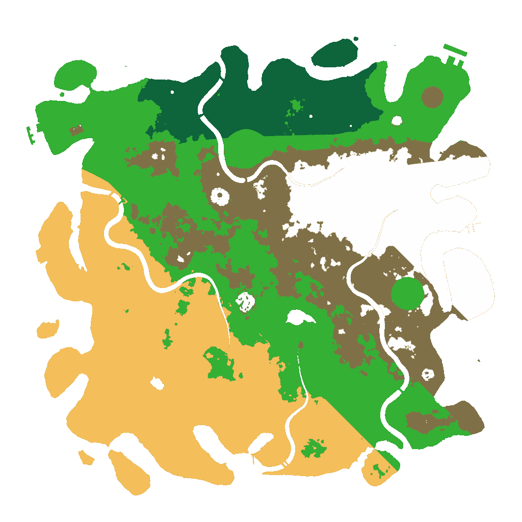Biome Rust Map: Custom Map