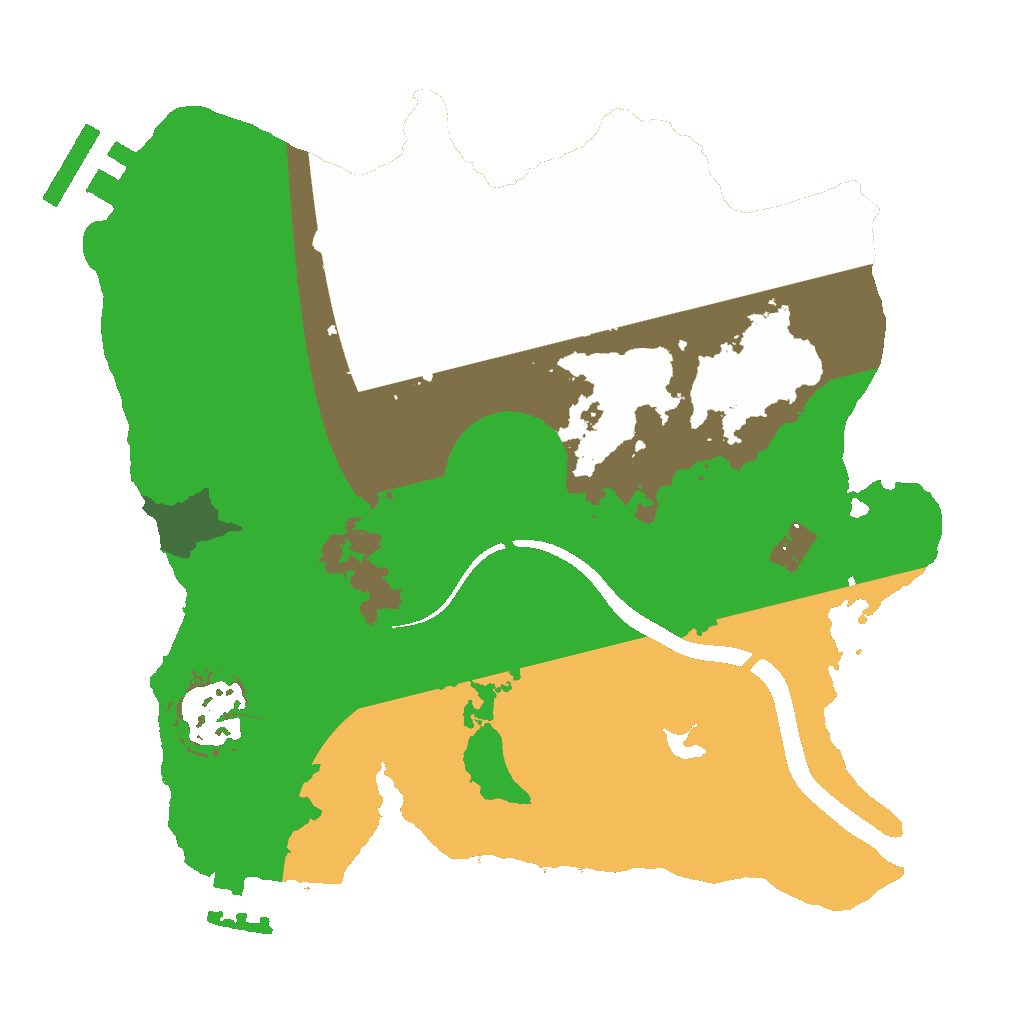 Biome Rust Map: Custom Map