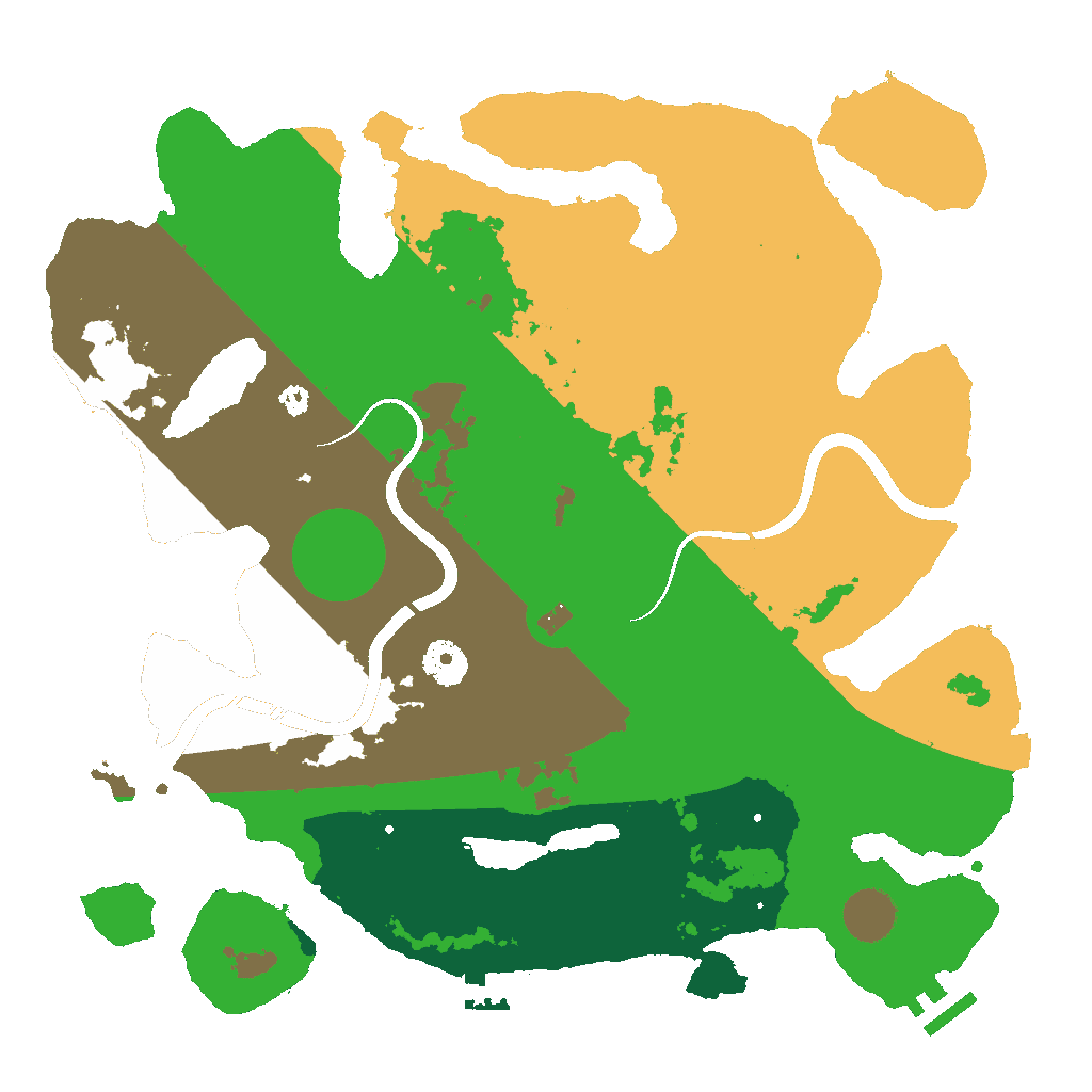 Biome Rust Map: Custom Map