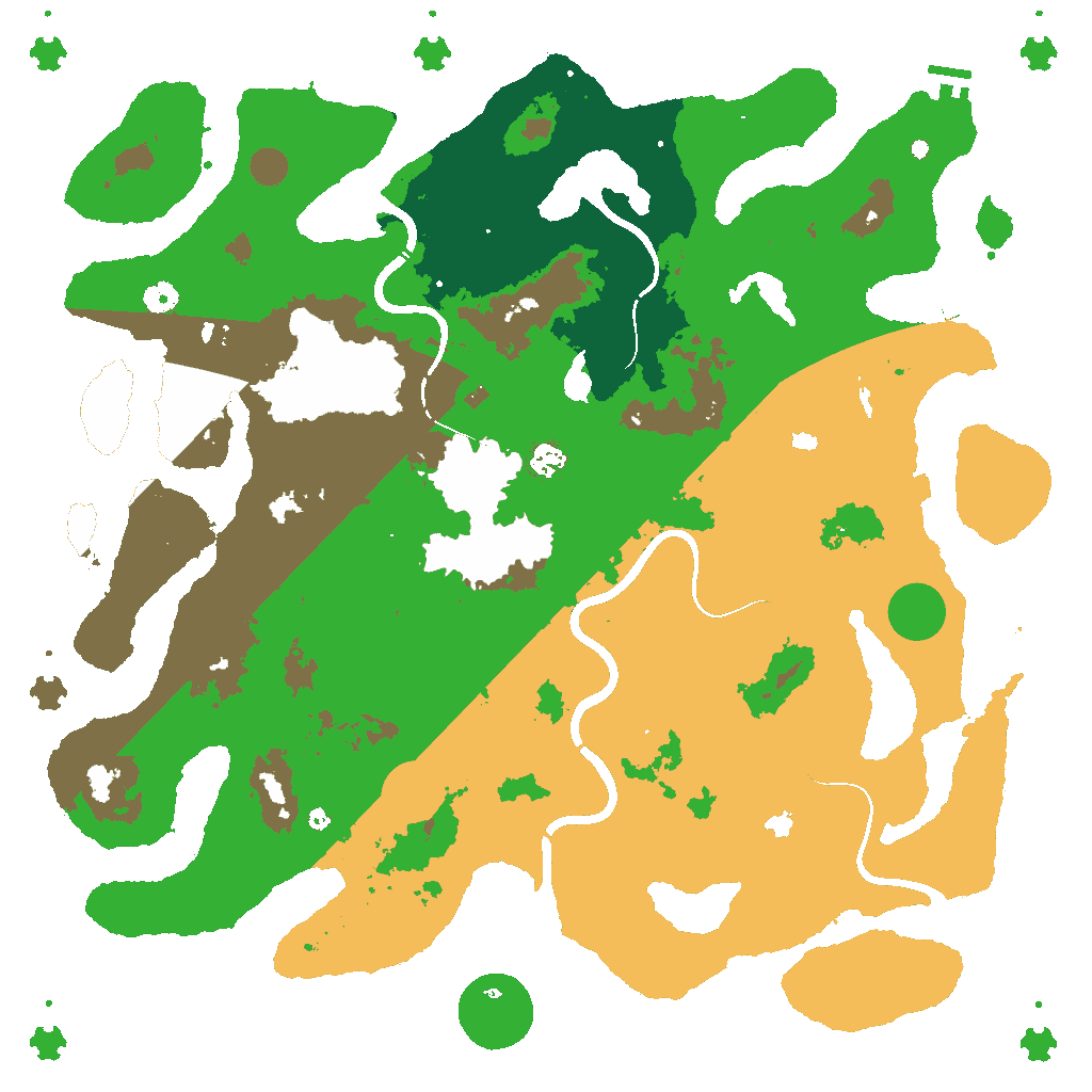 Biome Rust Map: Custom Map