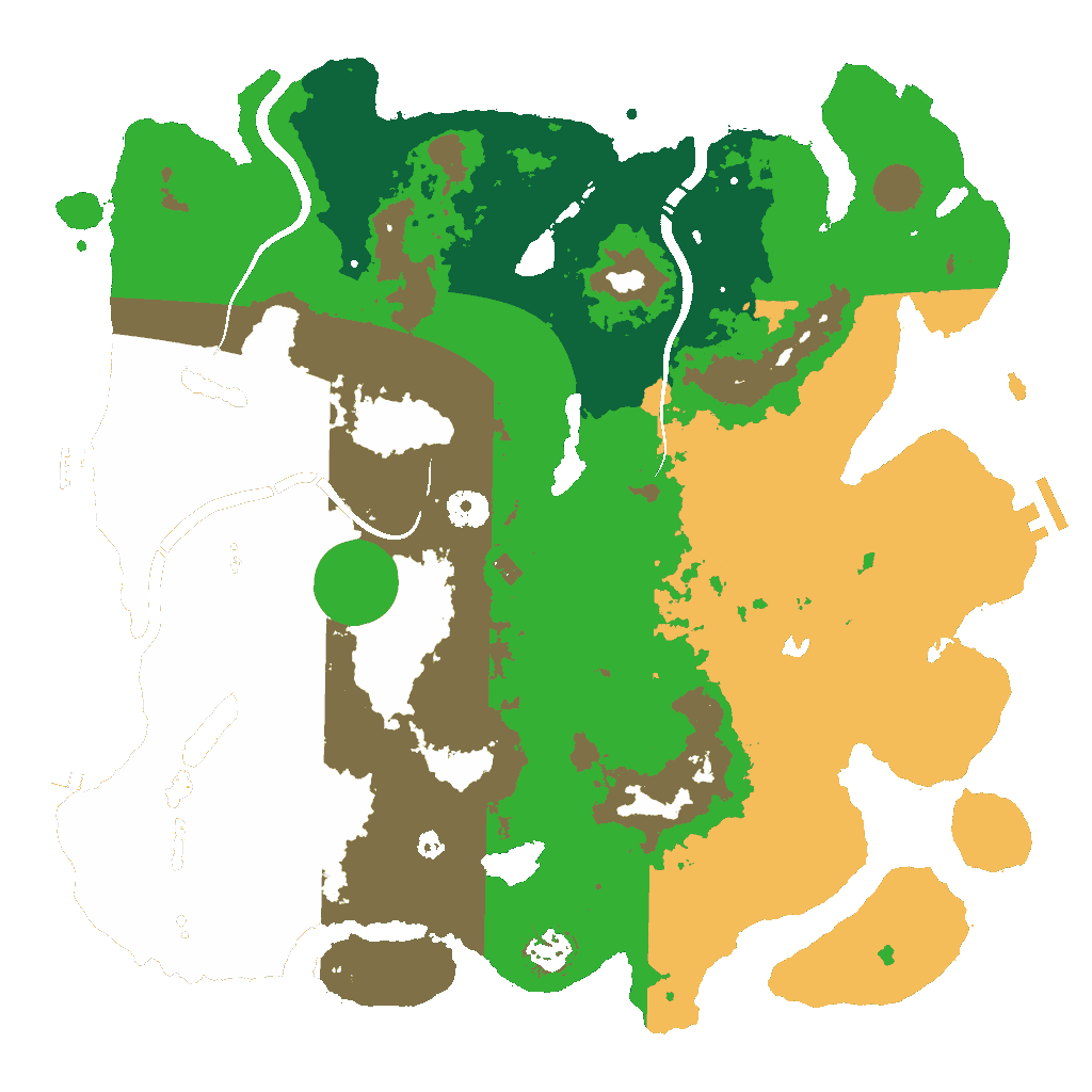 Biome Rust Map: Custom Map
